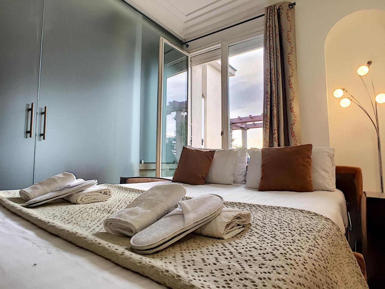 Nestor&Jeeves - "Sea View Terrace Penthouse Prestige" - Luxe Appartement Nice Buitenkant foto